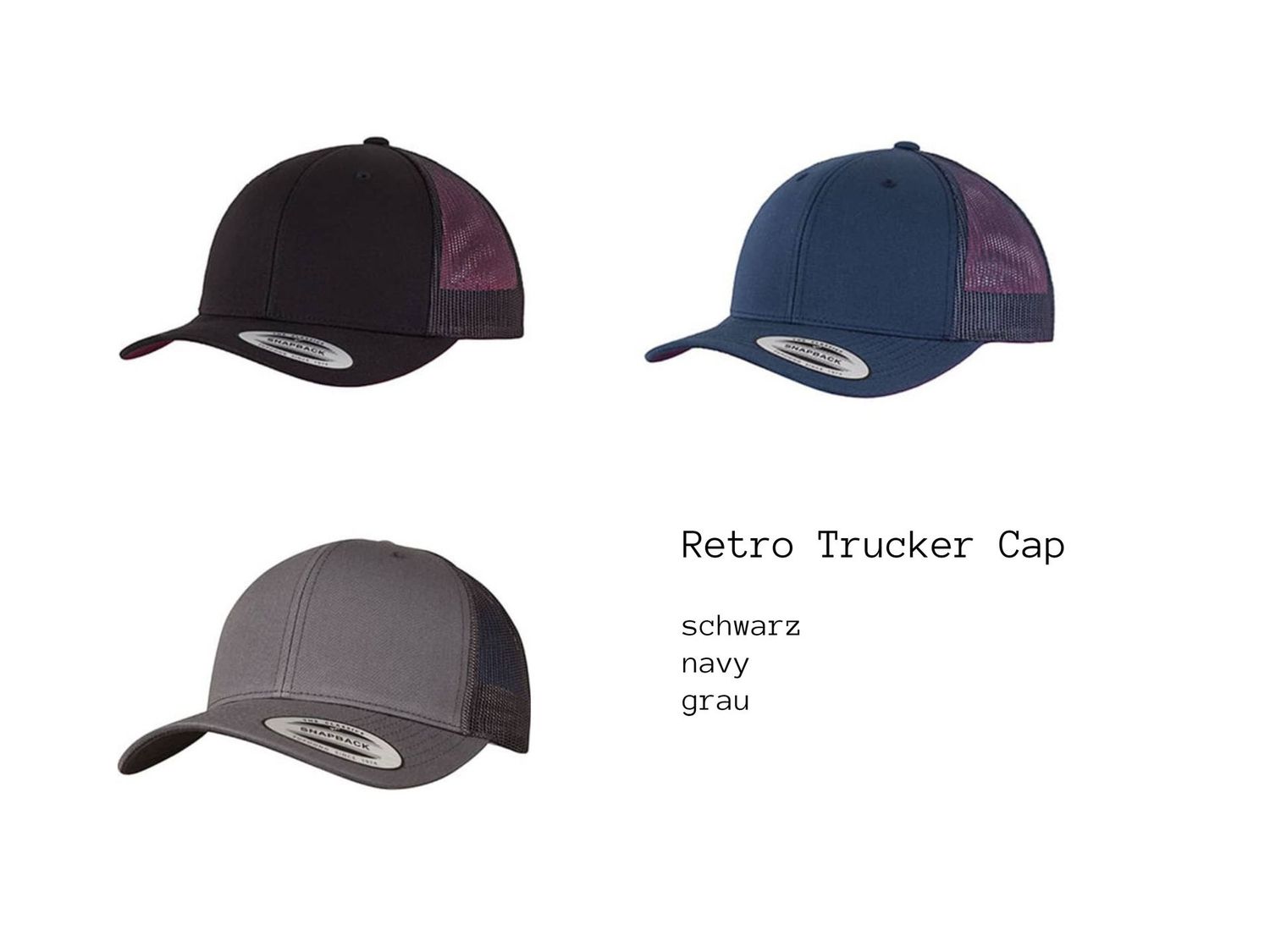 Retro Trucker ca. ab 6 Jahren bis Erwachsenengröße