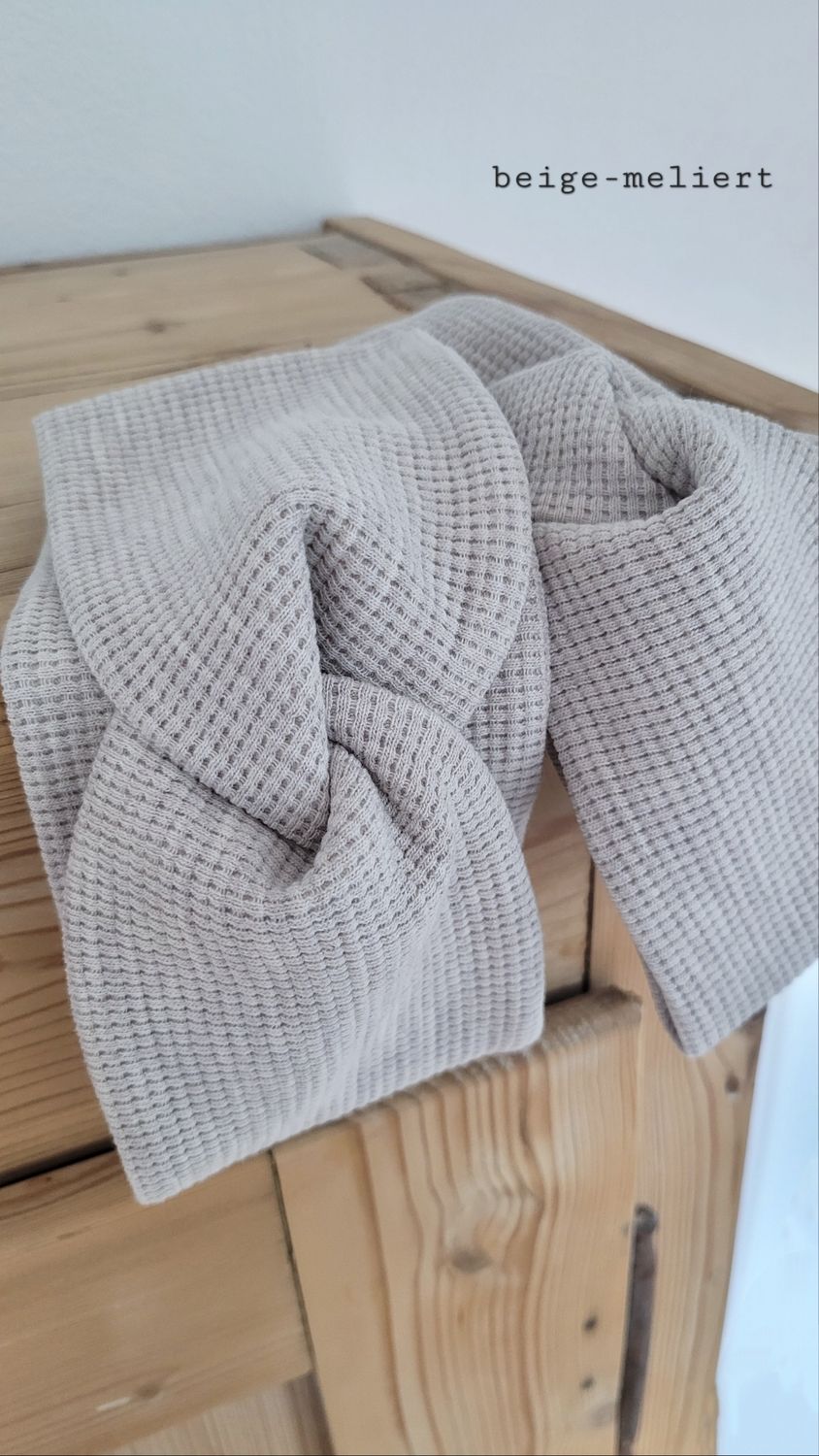 Turban-Stirnband "waffel"