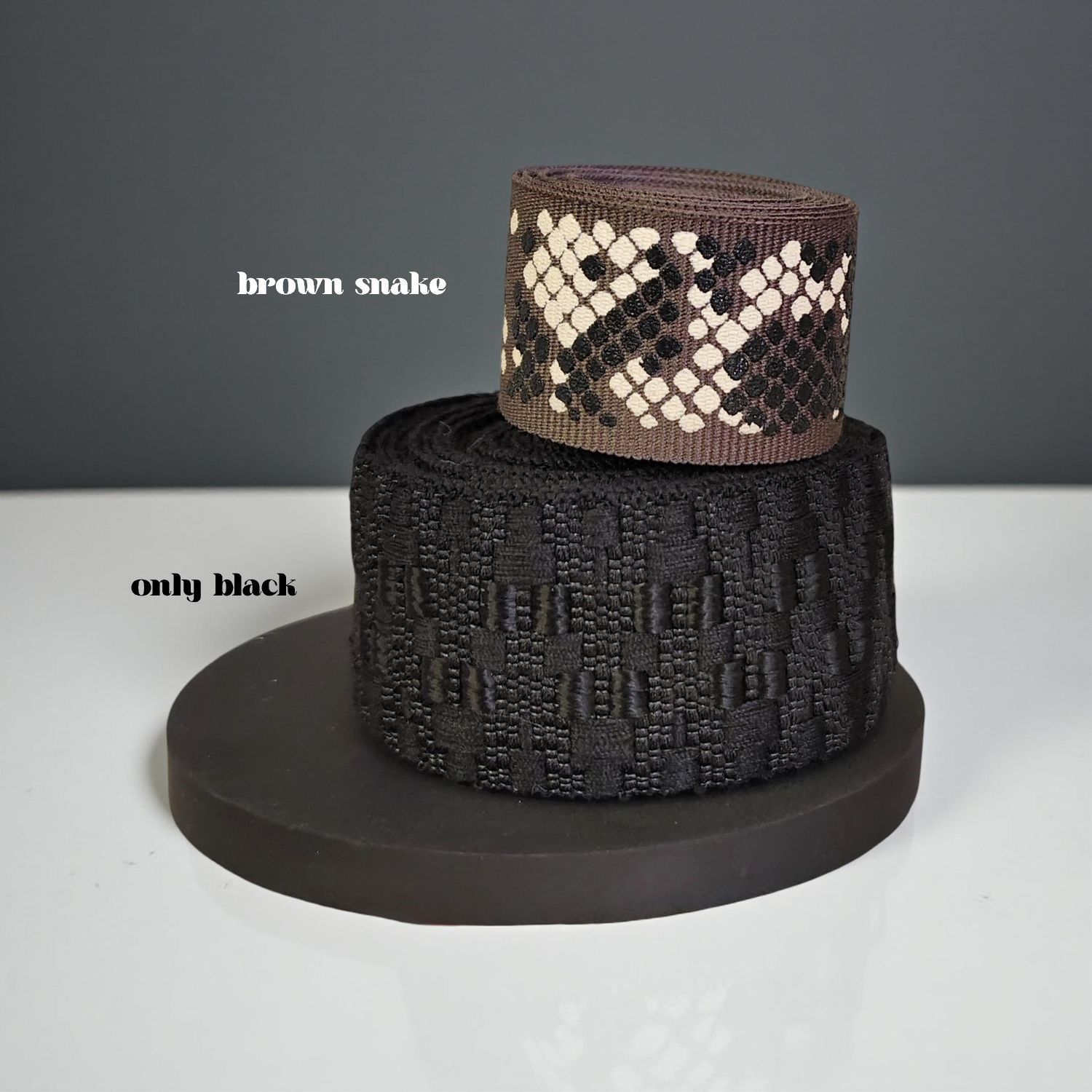 Phone Strap "brown snake"