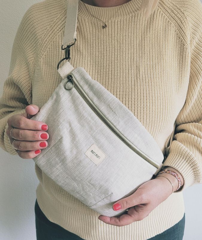 Hipbag "mari" nature