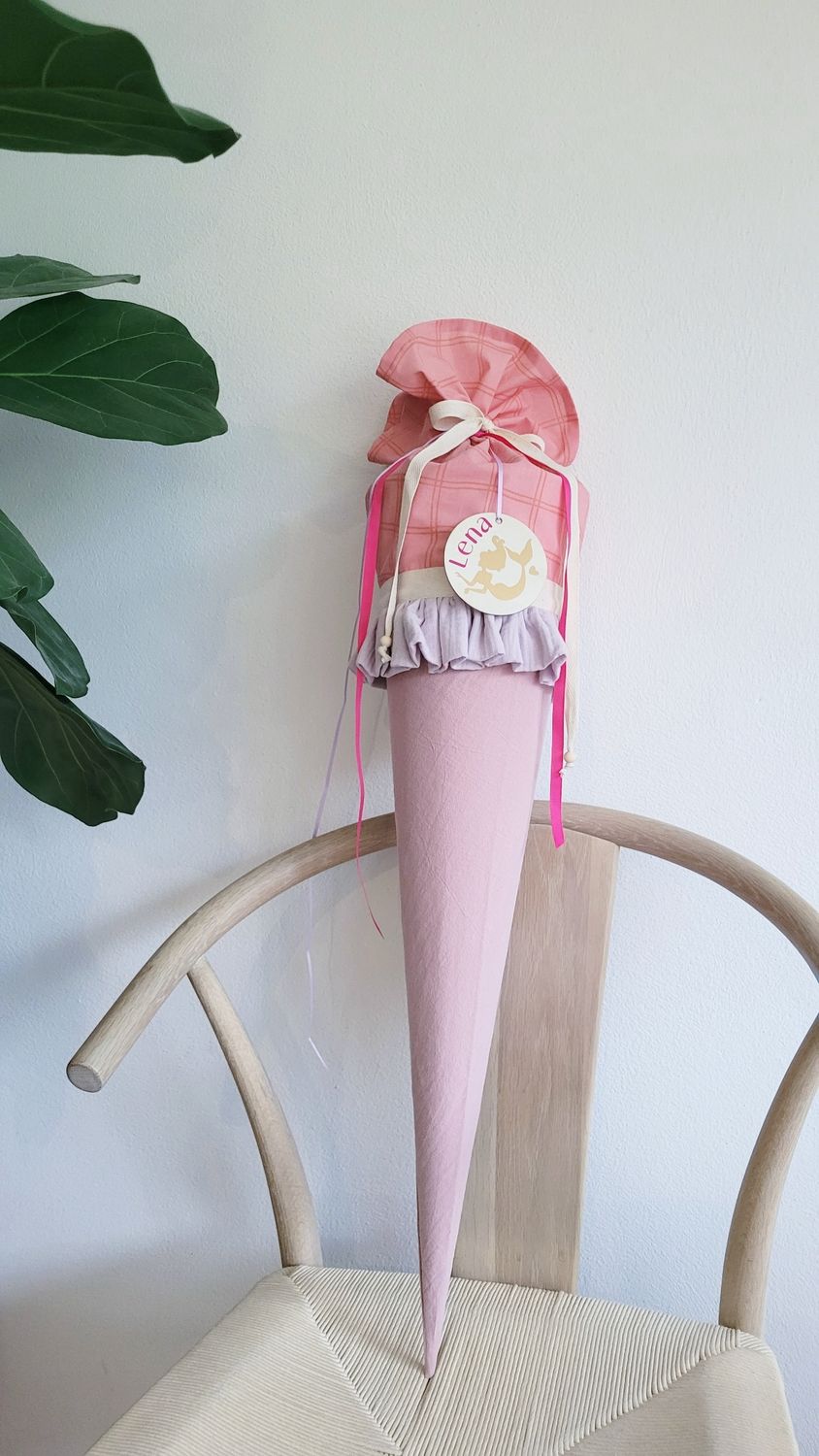 Schultüte "zuckerwatte"