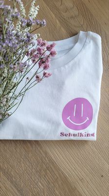 Schulkind-Shirt "smiley"