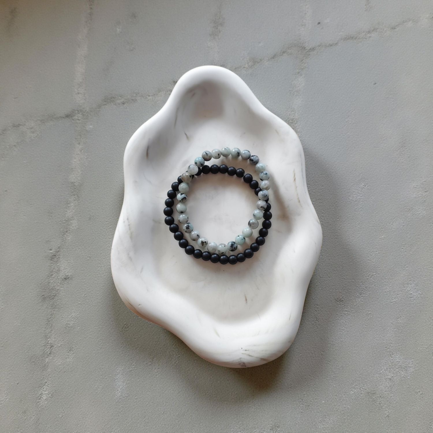 Naturstein-Armband "men" Duo