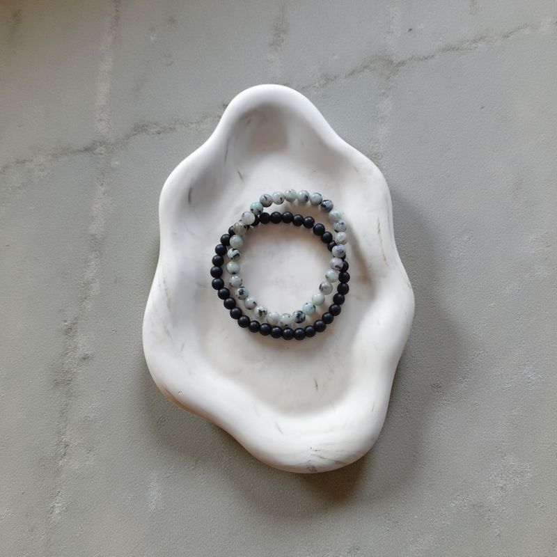 Naturstein-Armband "men" Duo