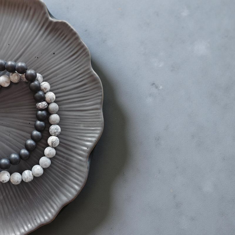 Naturstein-Armband "men" Duo