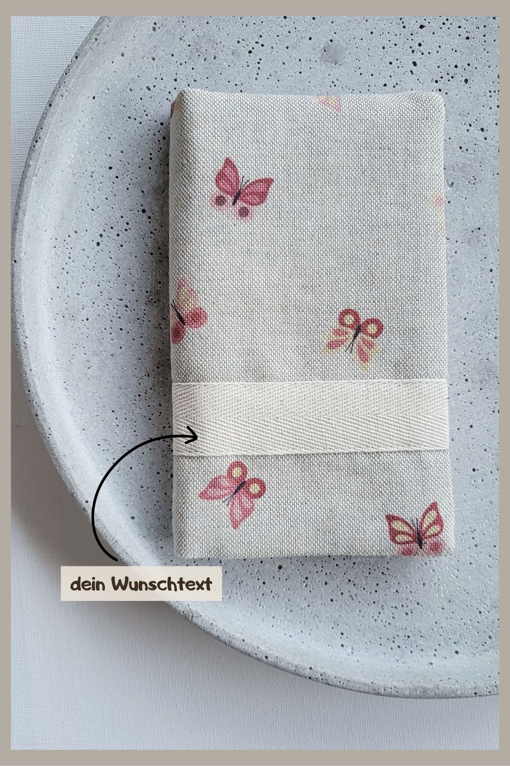 Mutter-Kind-Pass Hülle "butterfly"