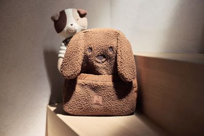 Rucksack Teddy-Stoff Hund Rucksack Teddy-Stoff Hund "diego"