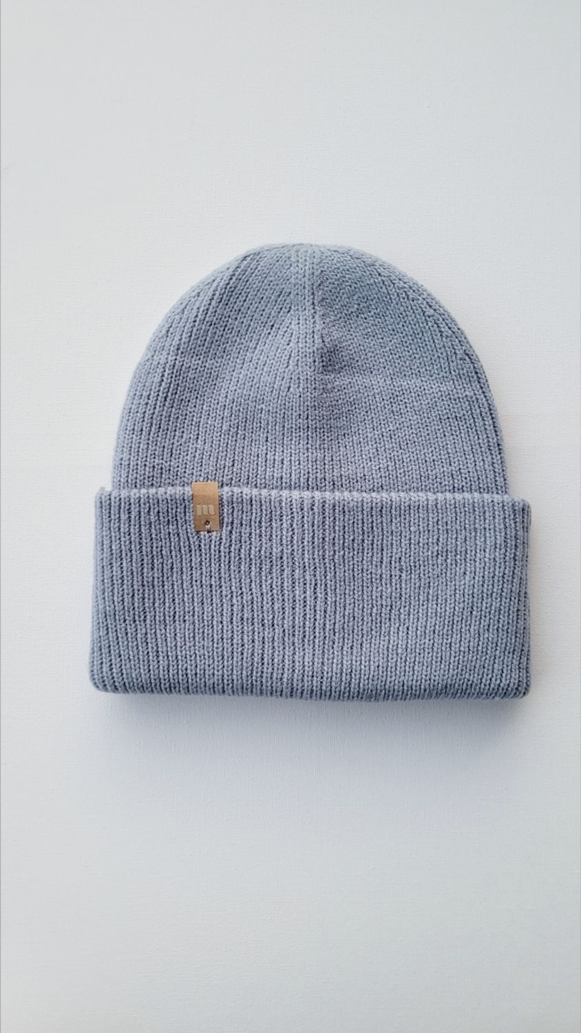 Beanie "anny" nebelblau