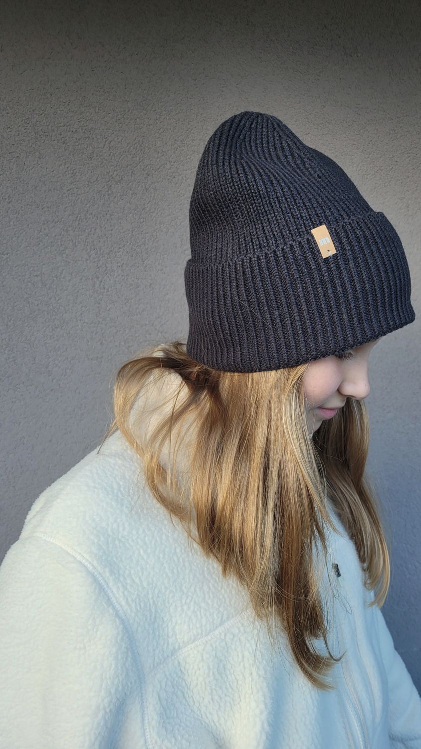 Beanie "elly" anthrazit