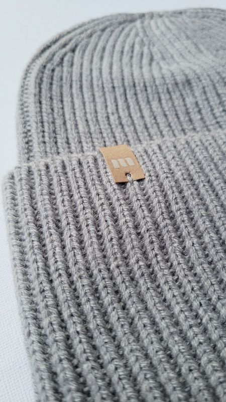 Beanie "elly" hellgrau