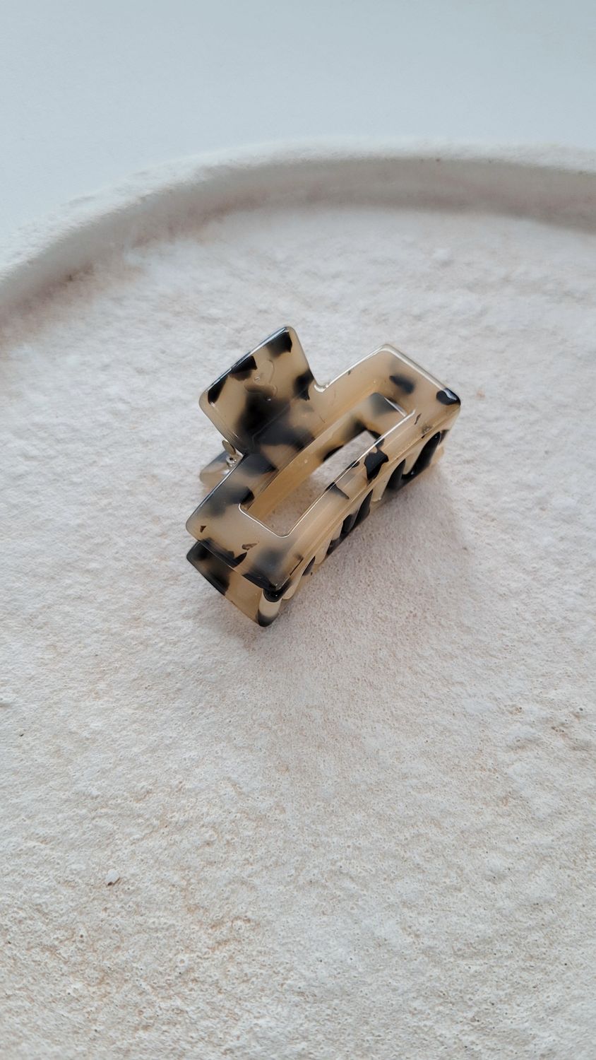 Haarklammer "petite crush" cheetah 