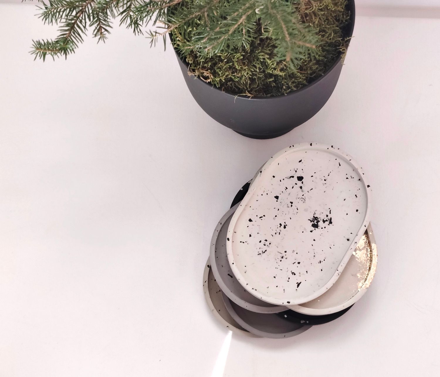 Deko Schale oval kurz