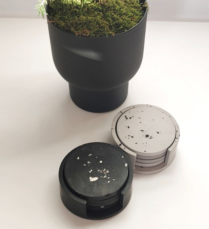 Getränke Untersetzer terrazzo