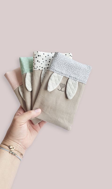 Mutter-Kind-Pass Hülle "Schlappohr"