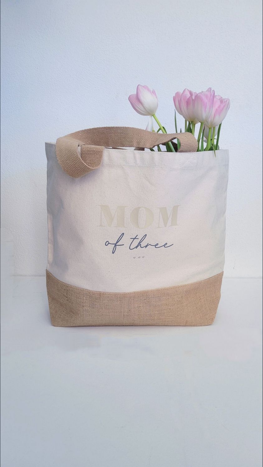 Canvas-Jute Shopper Canvas-Jute Shopper