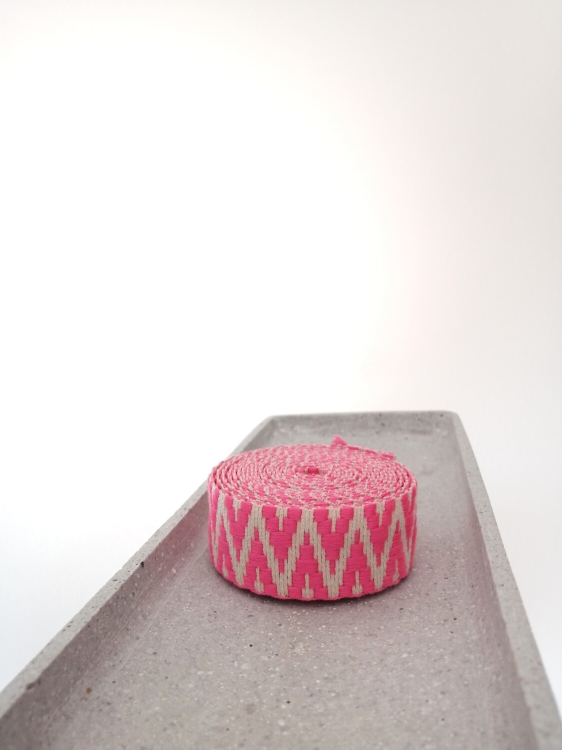 Phone Strap "zigzag pink neon" short