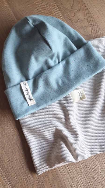 Jersey-Beanie "konfetti" div. Farben