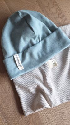 Jersey-Beanie Jersey-Beanie "konfetti" div. Farben
