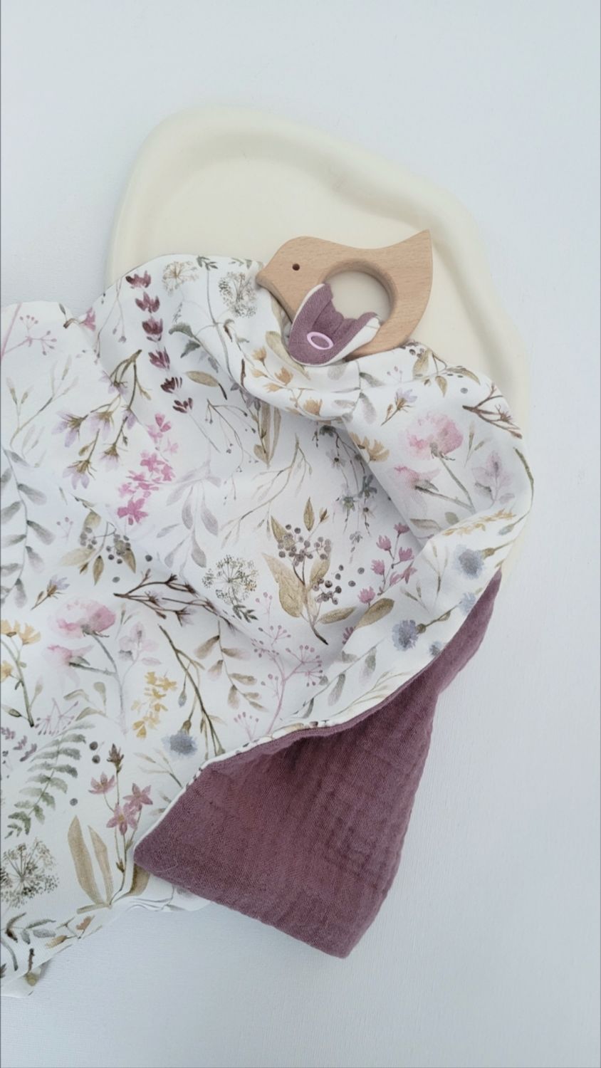 Kuscheltuch "blumenwiese"