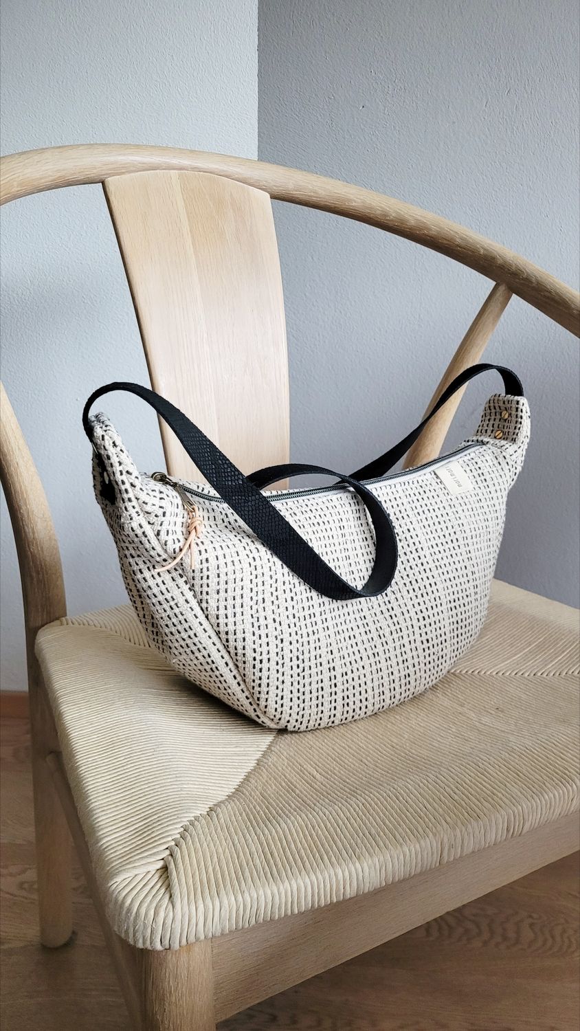 Bag Bag "halfmoon" - dots