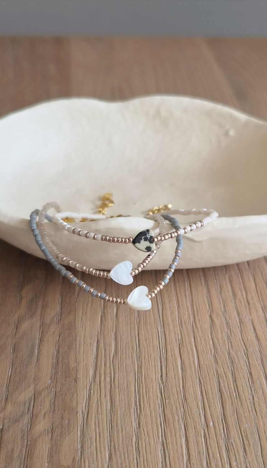 Armband "amici" softbeige