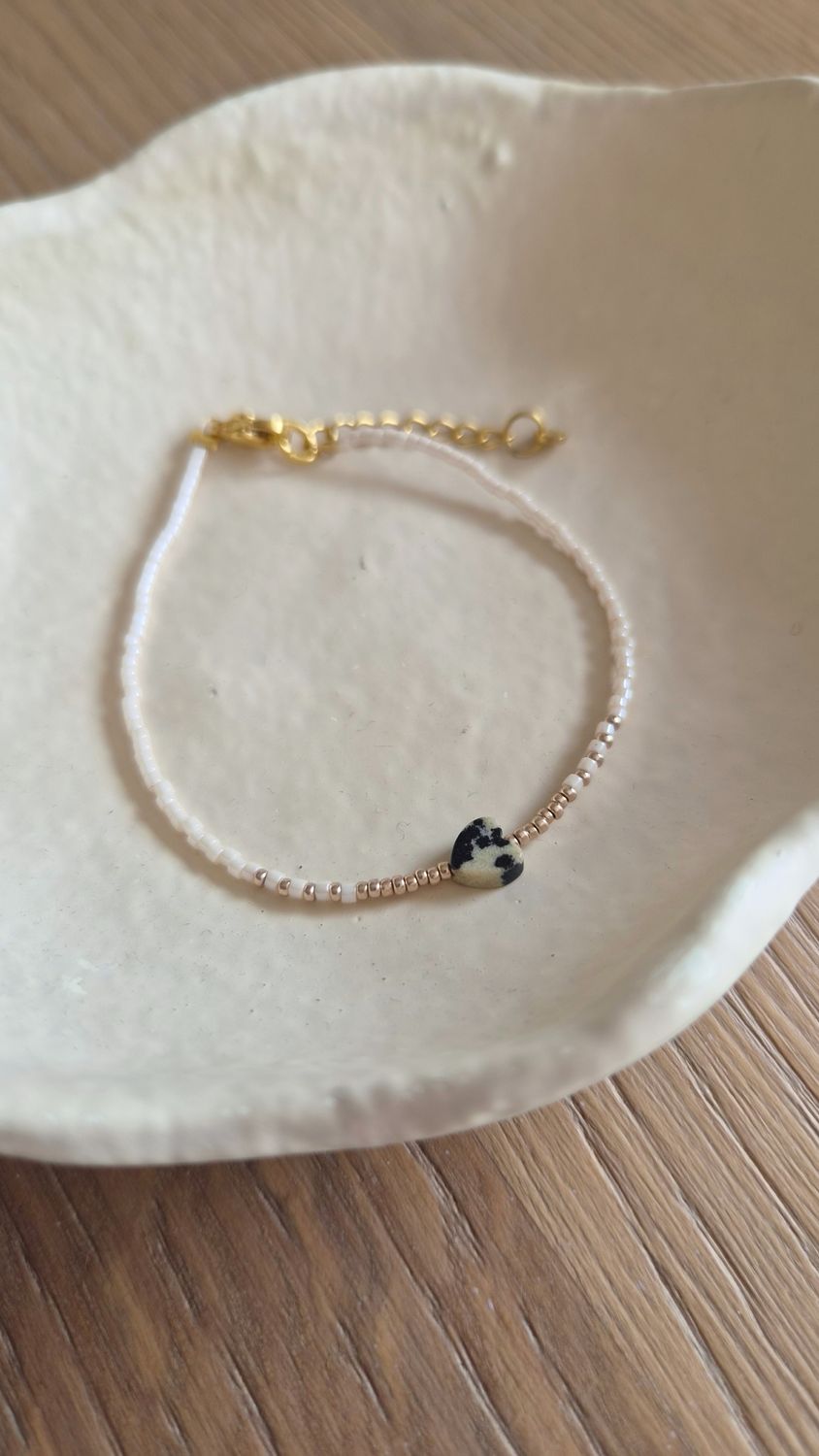 Armband "amici" pearlwhite