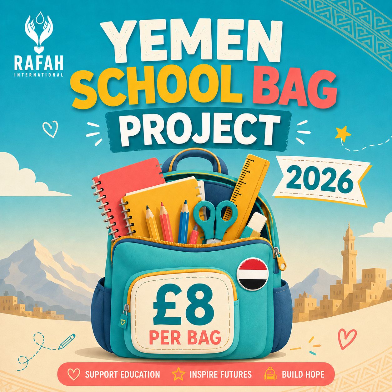 Rafah School Bag Project