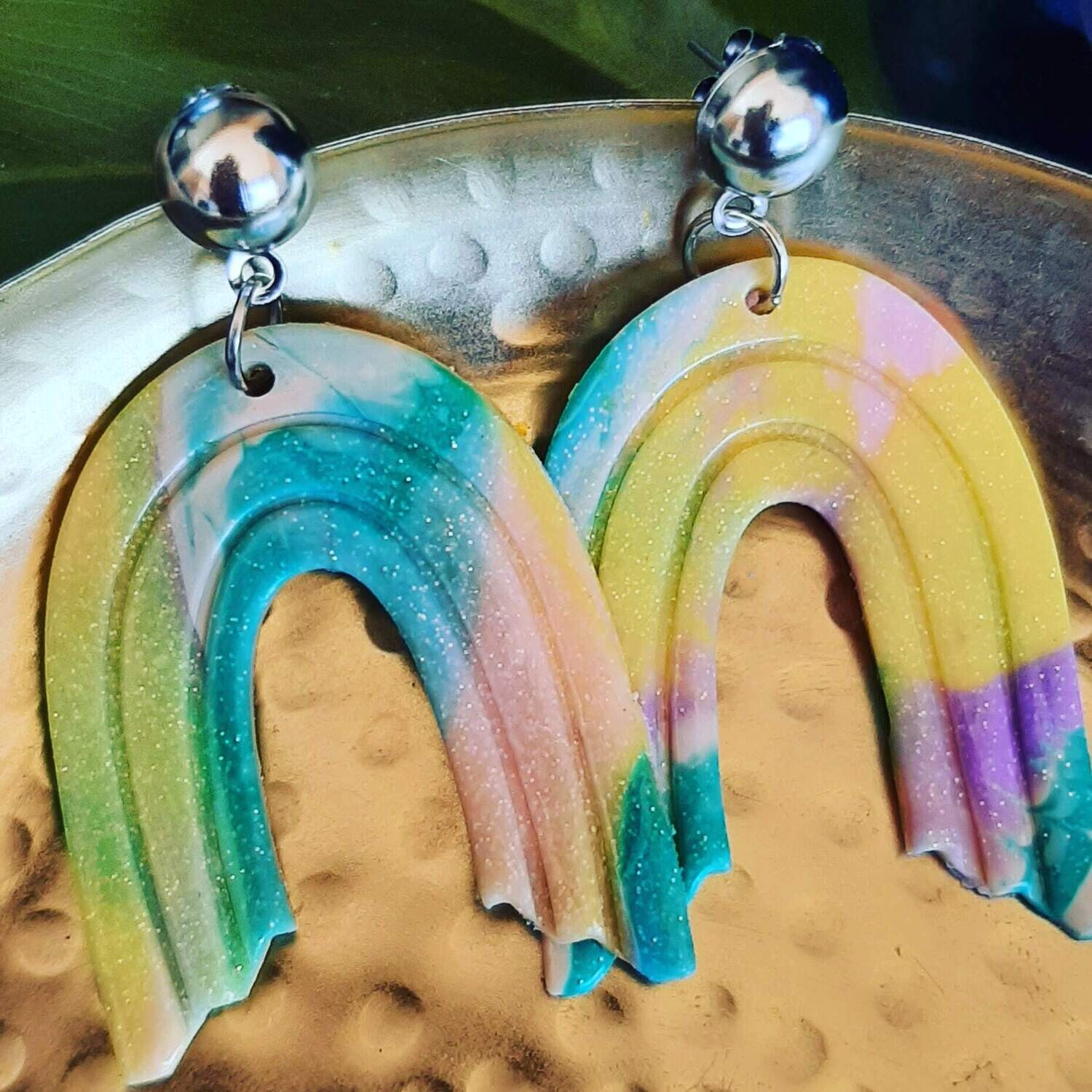 Bella Rainbow dangles 
