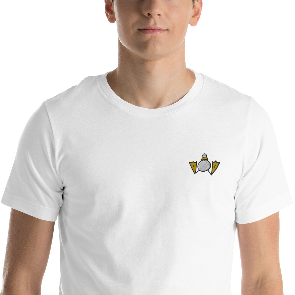 Unisex Premium T-Shirt | Lad Duck | Embroidery Logo