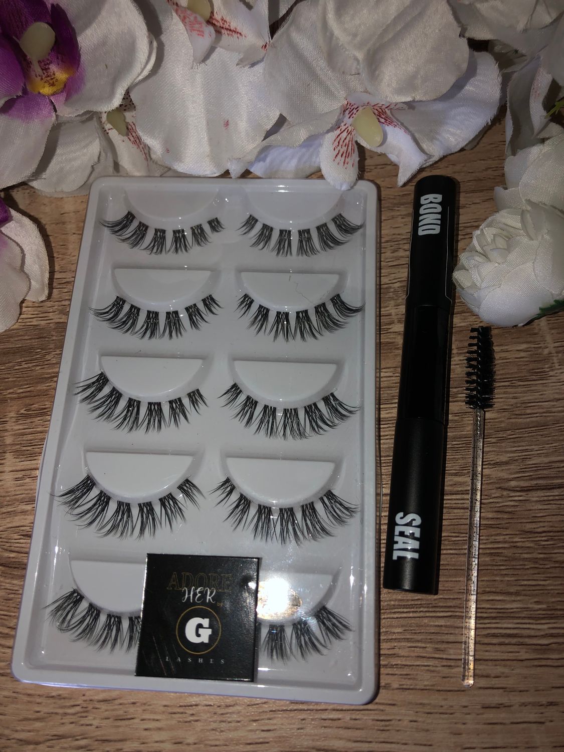 Pre-styled Temporary Lash extensions &amp; DIY Glue