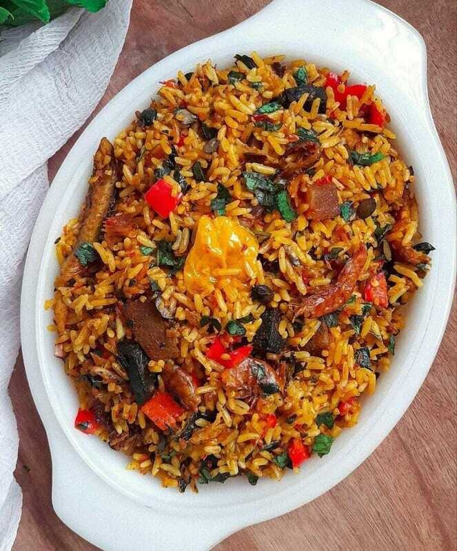 Vegetable Jollof Rice