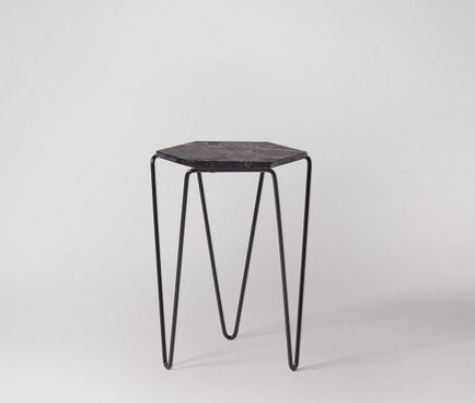 Swoon Ent Side Table, Marble top