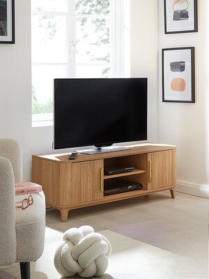 Very Home Carina TV Unit - fits up to 50 inch TV - Oak