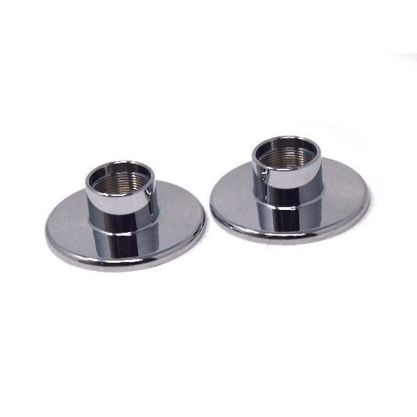 1" Threaded Chrome Escutcheon