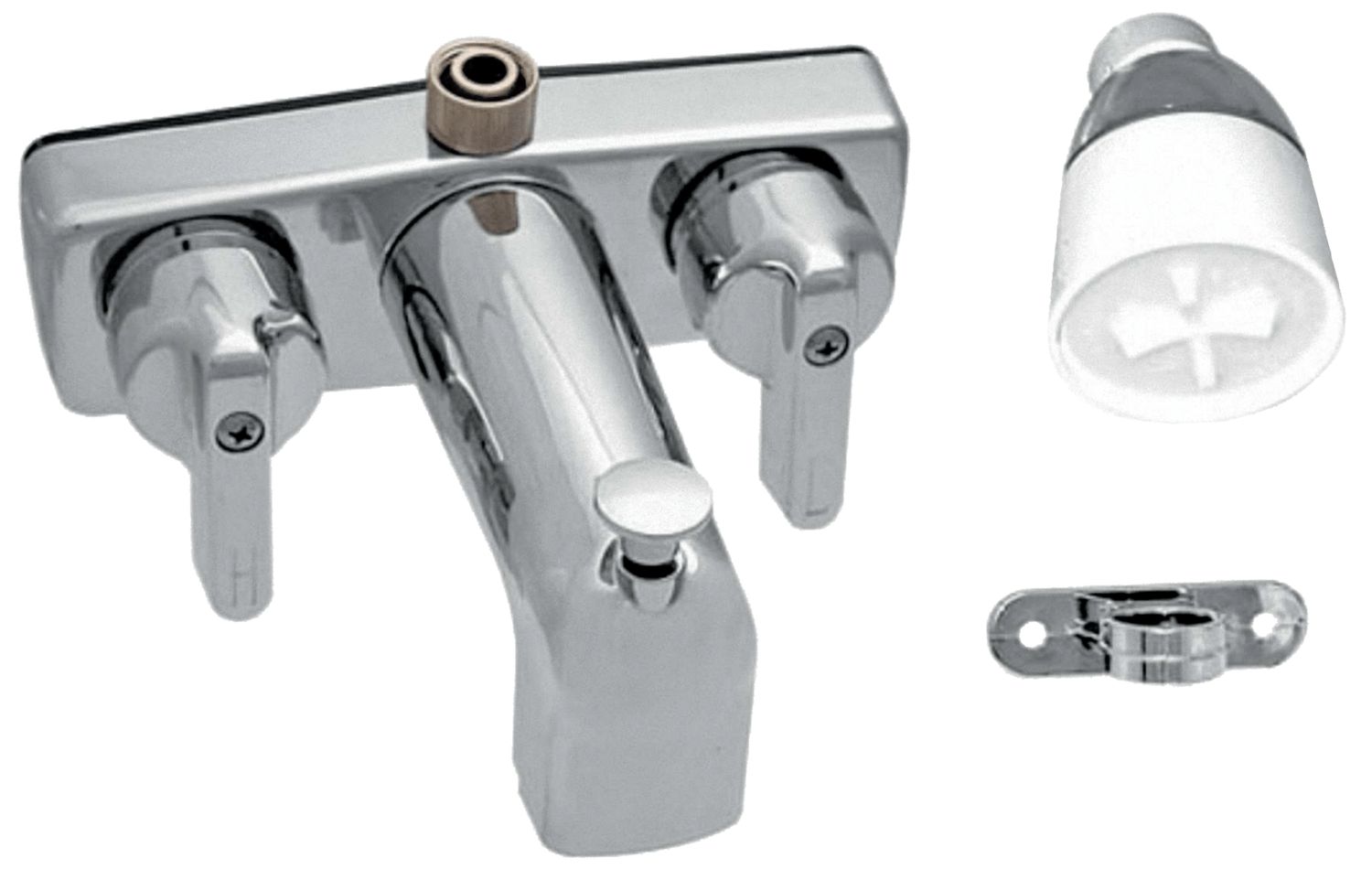 4" Brass Diverter Exposed Faucet
