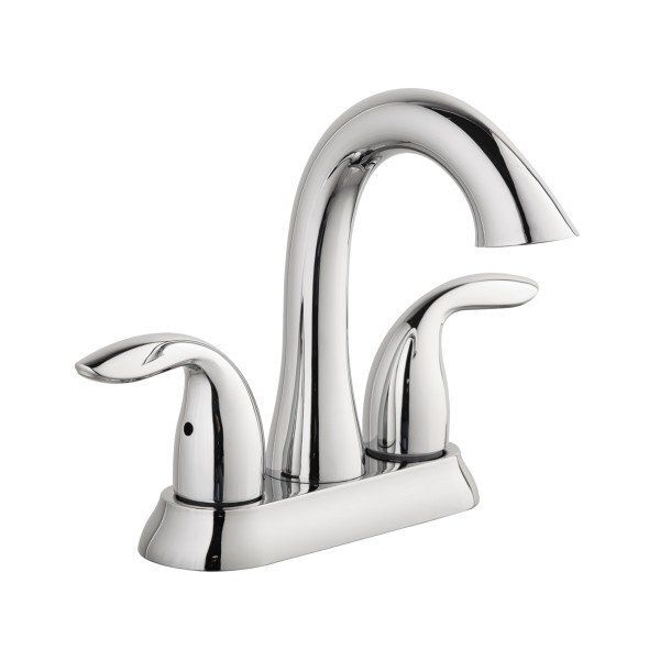 4" Metal Lavatory Faucet W/ Arc