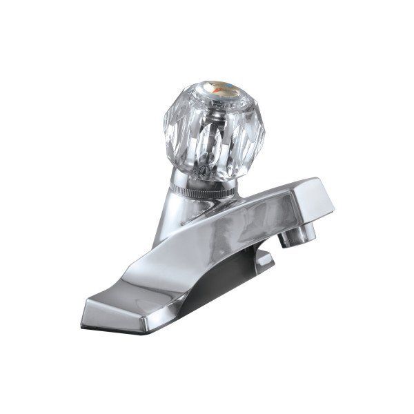 4" Plastic Lavatory Faucet W/ Single Knob