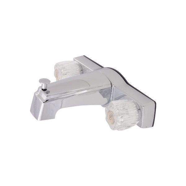 8" Plastic Faucet 2 Valve