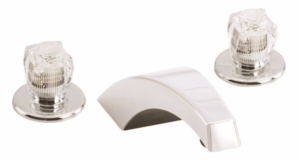 Adj. Garden Tub Filler W/ High Arch