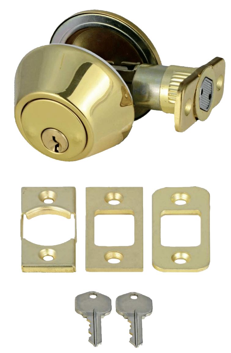 Brass Deadbolt