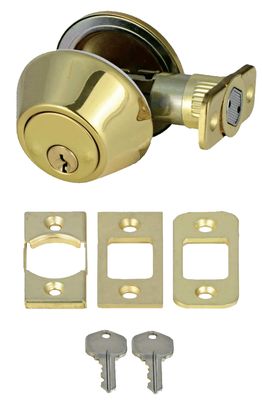 Brass Deadbolt