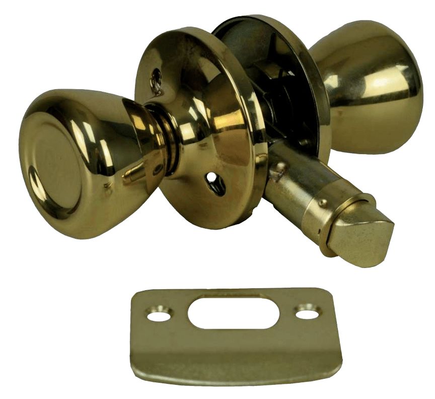 Brass Passage Lockset