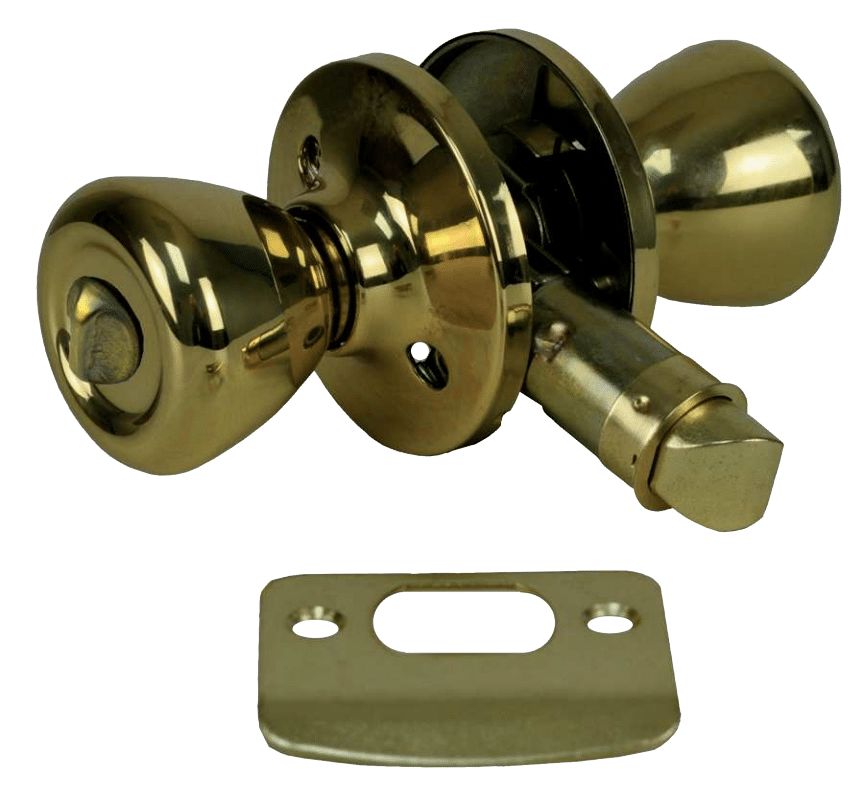 Brass Privacy Lockset