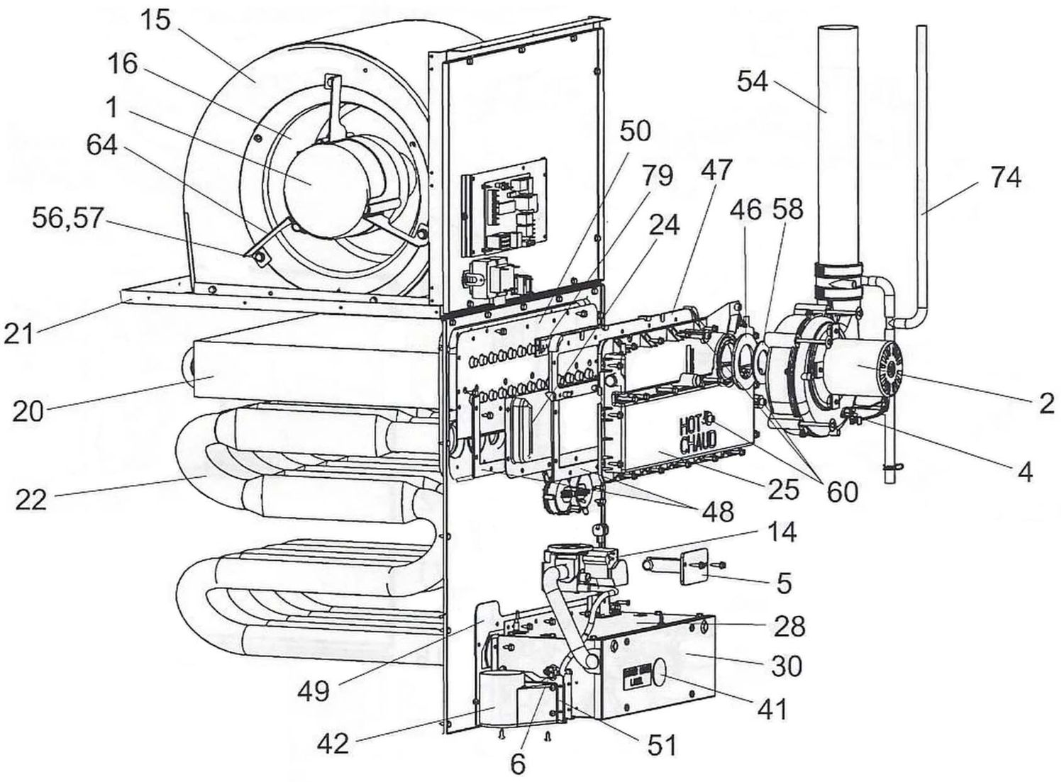 DGAD/DGAE/DGAF (Style L) Parts