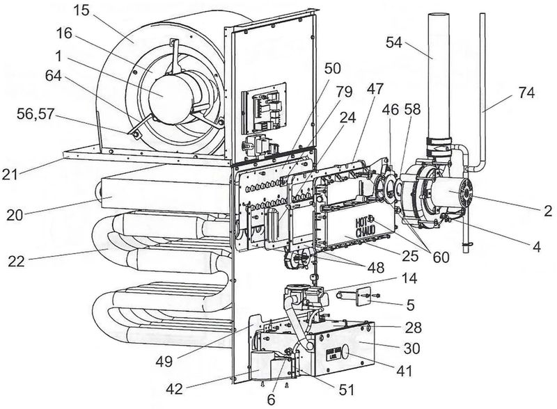 DGAD/DGAE/DGAF (Style L) Parts
