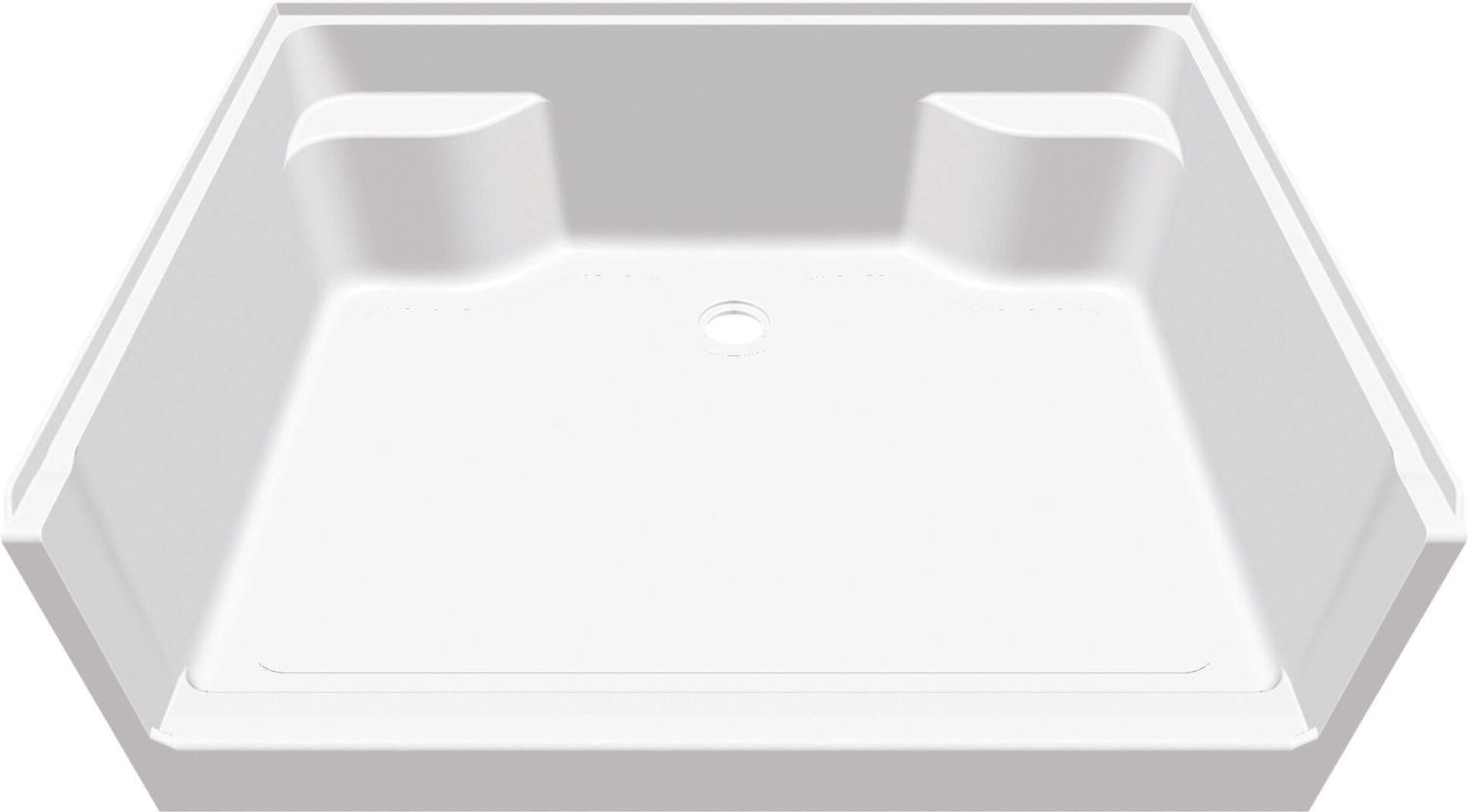 Lyons Elite Double Seat Shower Pan