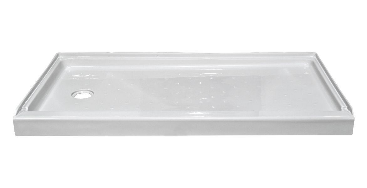 Lyons Elite Left Drain Shower Base