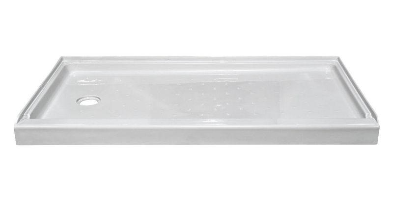 Lyons Elite Left Drain Shower Base