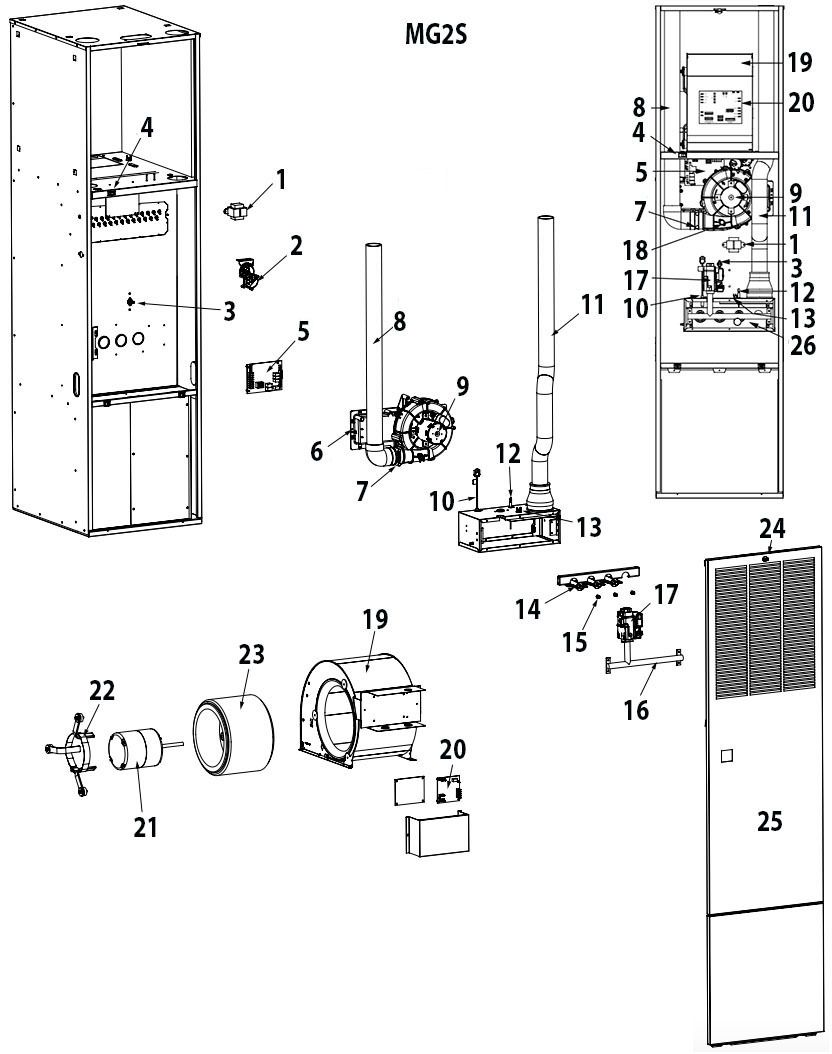 MG2S Parts