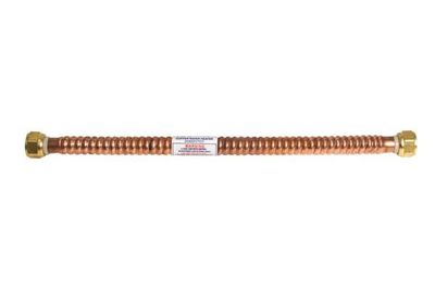 Water Heater Connector - 18" COPPER FLEX
